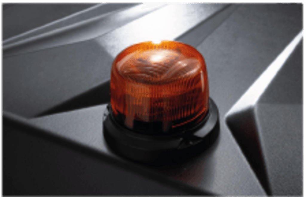 ROTERANDE VARNINGSLAMPA