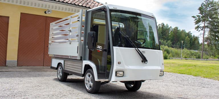 Eldrivna transportbilar och den stora elektrifieringen av transportsystemet