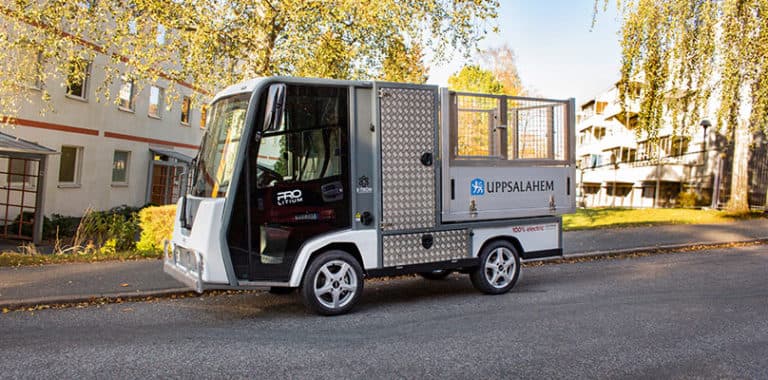 Leverans av PRO Litium 3800 till Uppsalahem