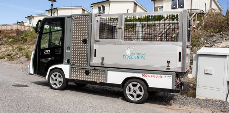 E-TRON vinner upphandling – 9 st eldrivna arbetsfordon till Poseidon i Göteborg