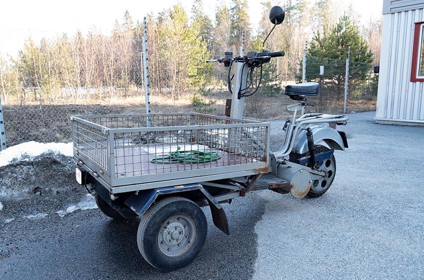 Norsjö Carrier flakmoped -2015