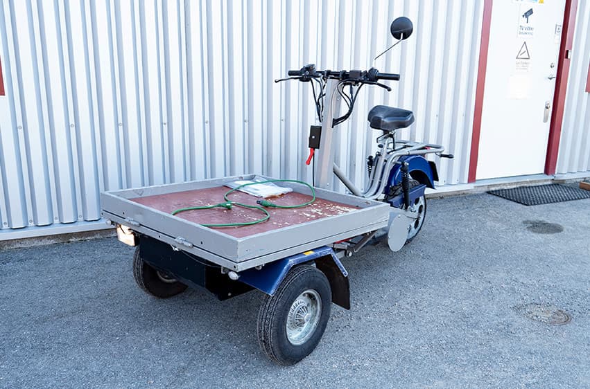 Norsjö Carrier flakmoped -2014