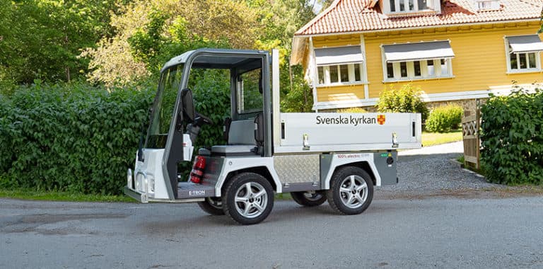 Eldrivna PRO Litium Work Truck till Svenska Kyrkan i Umeå