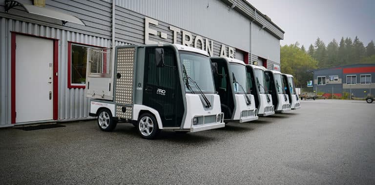E-TRON AB vann stort ramavtal avseende eldrivna arbetsfordon till myndighet under Försvarsdepartementet