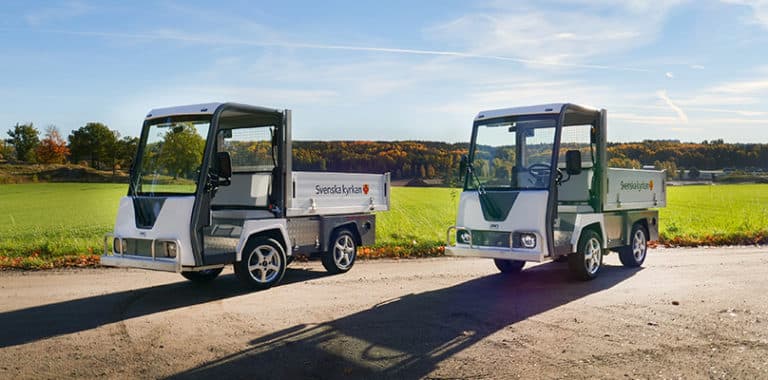 PRO Litium Work Trucks till Svenska kyrkan i Lidköping
