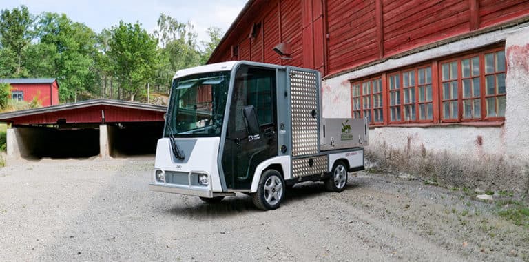 Kolmårdens djurpark satsar vidare på eldrivna arbetsfordon