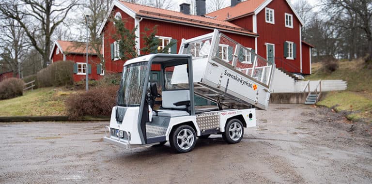 Linköpings domkyrkopastorat satsar på PRO Litium Work Truck
