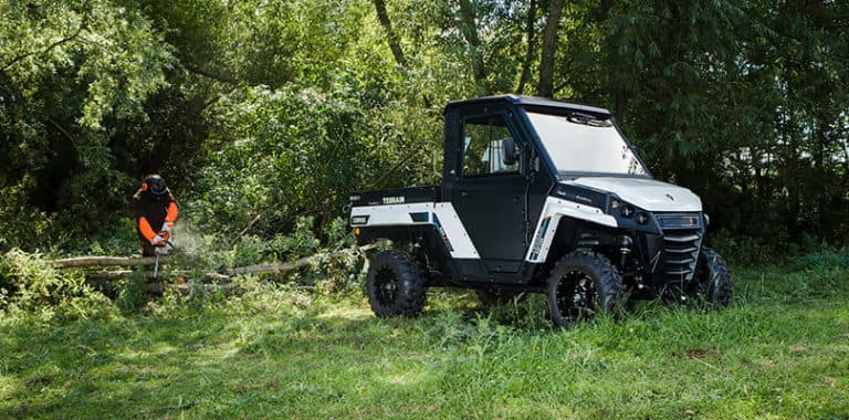 E-TRON AB presenterar Corvus Terrain EX4 – elektrisk fyrhjulsdriven UTV