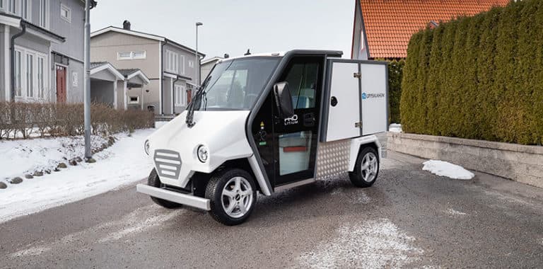 Leverans av PRO Litium Carrier XL till Uppsalahem