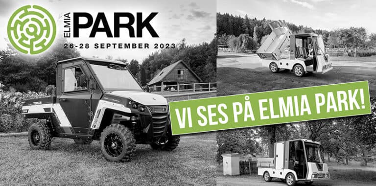 Träffa oss på Elmia Park 26-28 september