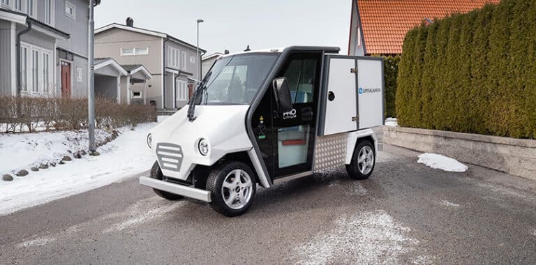 Uppsalahem satsar vidare på eldrivna arbetsfordon från E-TRON AB