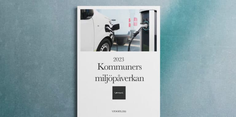 Stor skillnad mellan kommuners egna fordonsflottor och miljöpåverkan