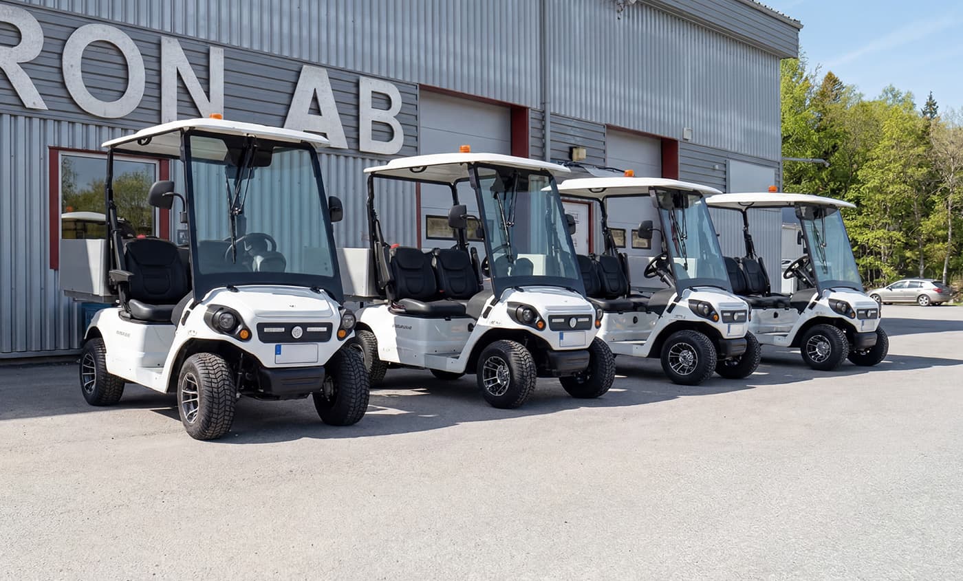 Fyra Pilotcar PC-2 levererade till industrikund via Toyota Material Handling