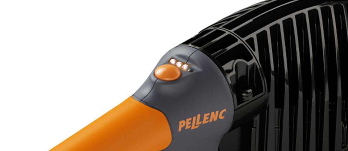 Pellenc Optimerad kraft och batteritid