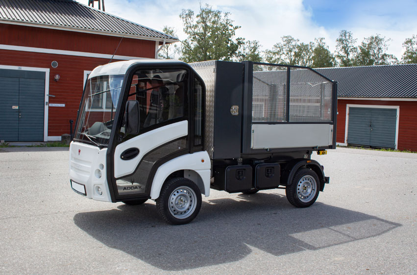 Eldriven lätt lastbil - Addax N1 kombinerad
