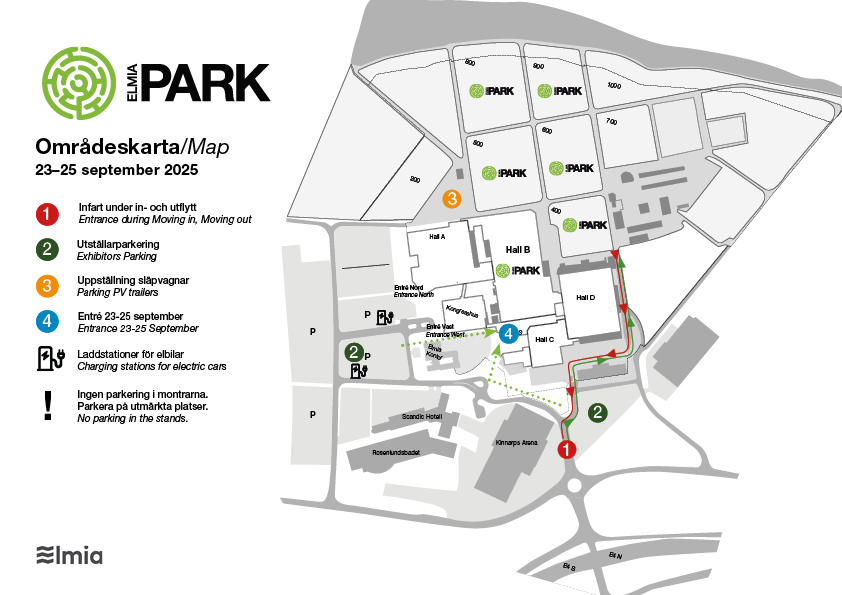 Elmia Park 2025 karta