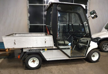 Begagnat elfordon Club Car Carryall 2 med flak 1
