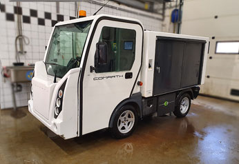 Comarth T-Truck arbetsfordon på el