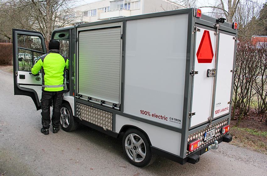 Eldriven skåpbil PRO Litium 3800