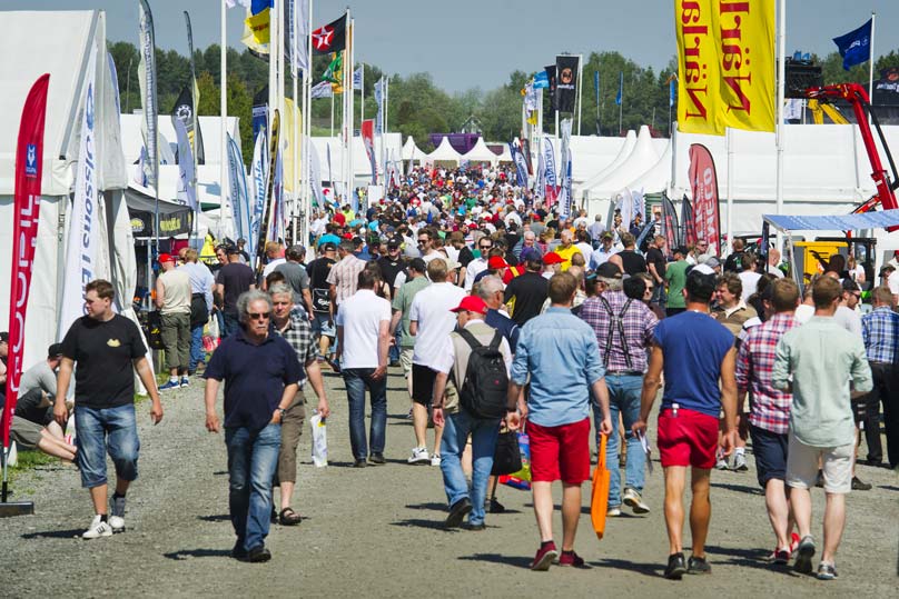 Eldrivna arbetsfordon på MaskinExpo 2016