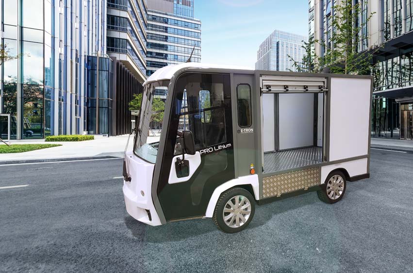 PRO Litium 3800 eldrivet arbetsfordon citylogistik