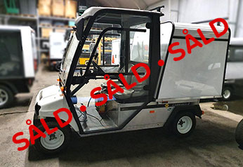 Begagnat elfordon Club Car Carryall 2 LSV 48V liten såld