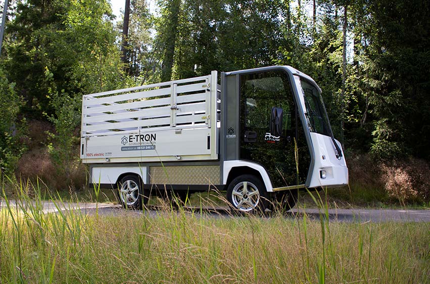 Eldriven lätt lastbil PRO Litium MAX