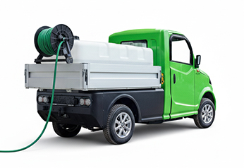 Elfordon med bevattningslösning