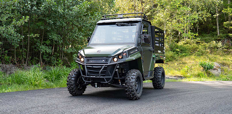 Eldriven UTV till Norra Berget och Sundsvalls kommun